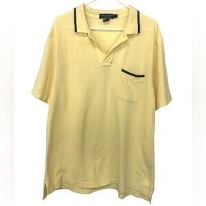 Daniel Cremieux | Yellow Polo Shirt Golf Casual Men’s L‎
